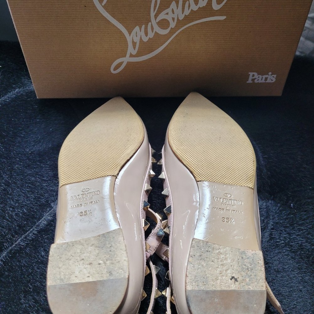 Valentino Rockstud Flats - Picture 7 of 8